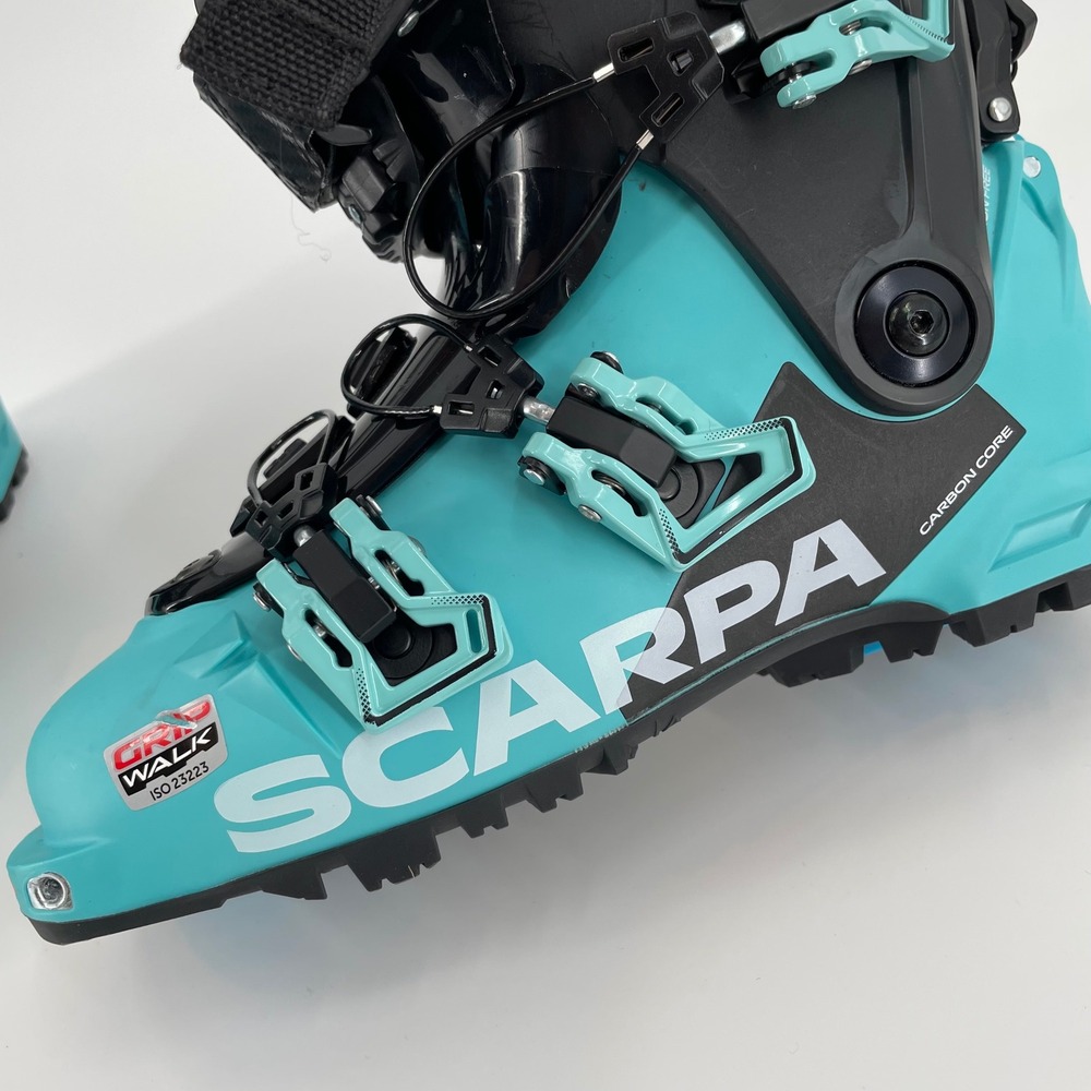 Scarpa 4-Quattro XT Womens Alpine Touring Ski Boots GripWalk Mondo 24.0 US 7 New - Picture 8 of 11